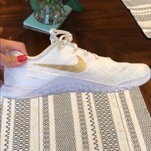 Women’s Nikes sneakers.